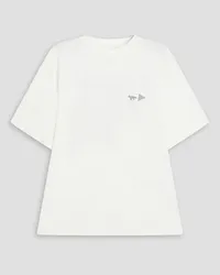 and wander Printed jersey T-shirt - White White