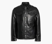 Vidar leather jacket - Black