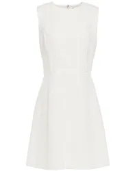 Dolce & Gabbana Cotton-jacquard mini dress - White White