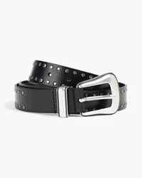 IRO Dorsy studded leather belt - Black Black