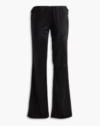 Stine Goya Loren satin flared pants - Black Black