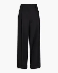 Philosophy Di Lorenzo Serafini Grain de poudre wide-leg pants - Black Black