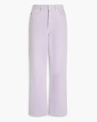 Frame Denim Le High 'N' Tight high-rise wide-leg jeans - Purple Purple