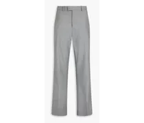 Moreau wool bootcut pants - Gray