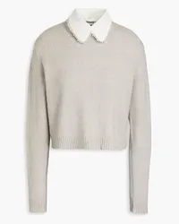 Baum und Pferdgarten Cabreena embellished knitted sweater - Gray Gray