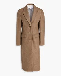 ROTATE Birger Christensen Wool-blend felt coat - Neutral Neutral