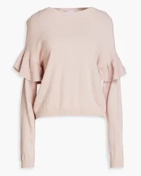 RED Valentino Ruffled knitted sweater - Pink Pink