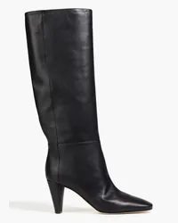 Sergio Rossi Leather knee boots - Black Black