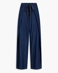 Rosetta Getty High-rise wide-leg jeans - Blue Blue