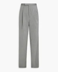 Thom Browne Herringbone wool pants - Gray Gray