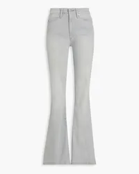 Paige Mid-rise flared jeans - Gray Gray