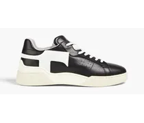 Leather sneakers - Black