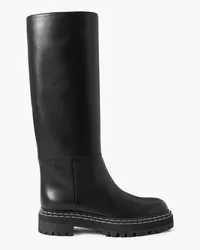 Proenza Schouler Leather knee boots - Black Black