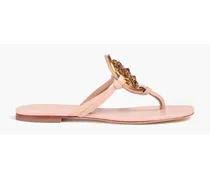 Miller embellished leather sandals - Pink
