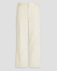 Sandro Cotton-gabardine chinos - White White