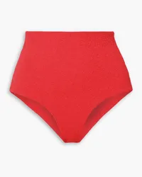 Mara Hoffman Lydia textured bikini briefs - Red Red