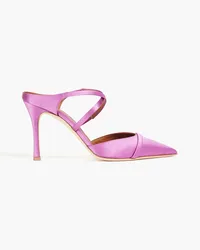 Malone Souliers Yoana 90 satin mules - Purple Purple