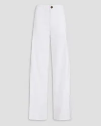 Rag & Bone Sofie linen-blend wide-leg pants - White White