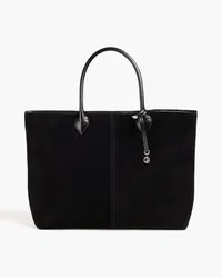 Claudie Pierlot Suede tote - Black Black