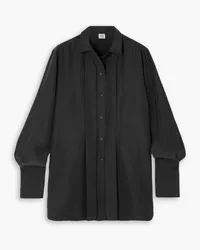 Totême Silk shirt - Black Black