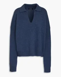 NAADAM Cashmere polo sweater - Blue Blue