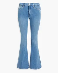 Frame Denim Le Pixie high-rise flared jeans - Blue Blue