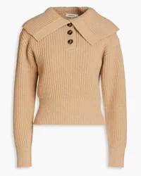 Sandro Ribbed wool sweater - Neutral Neutral