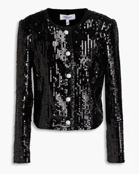 Derek Lam Sequined velvet jacket - Black Black