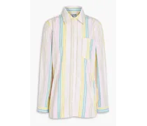Striped cotton shirt - Multicolor
