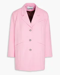 Ganni Cotton blazer - Pink Pink