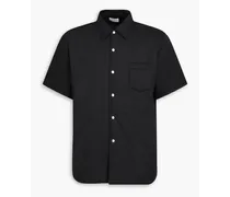 Scout cotton-poplin shirt - Black