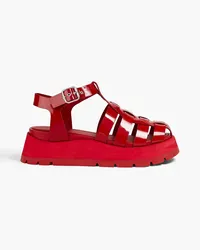 3.1 phillip lim Kate patent-leather sandals - Red Red