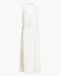 3.1 phillip lim Layered stretch-crepe midi dress - White White