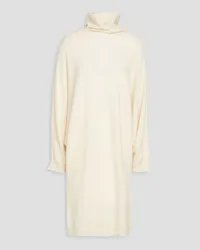 Totême Draped cashmere turtleneck sweater - White White