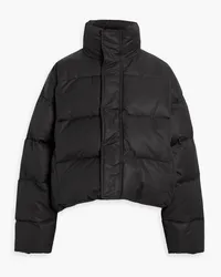 Balenciaga Quilted shell hooded jacket - Black Black