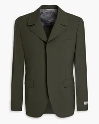 Canali Wool-blend blazer - Green Green