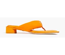 Anais woven sandals - Orange