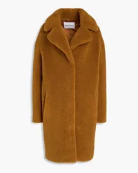 STAND Camille faux shearling coat - Brown Brown