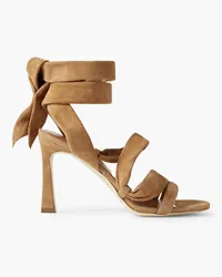 STAUD Rellie suede sandals - Neutral Neutral