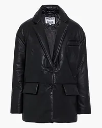 Walter Baker Camille padded leather jacket - Black Black