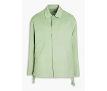 Garavani - Embroidered wool and cashmere-blend felt jacket - Green