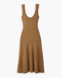 GAUCHERE Tibelia bouclé midi dress - Brown Brown