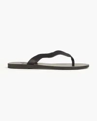 Ancient Greek Sandals Laconia leather sandals - Black Black