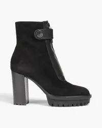 Gianvito Rossi Suede ankle boots - Black Black