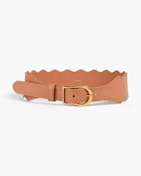 Zimmermann Scalloped leather belt - Brown Brown