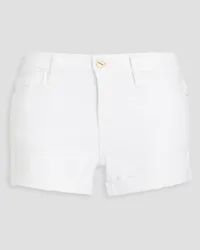 Frame Denim Le Cutoff denim shorts - White White