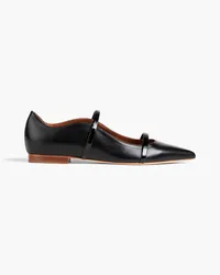 Malone Souliers Maureen leather point-toe flats - Black Black