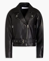 IRO Swata leather biker jacket - Black Black