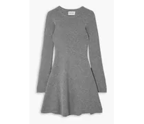 Fleurine cashmere mini dress - Gray