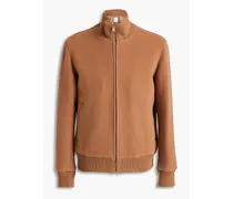 Germain wool-blend jacket - Brown